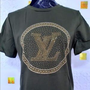 Rhinestone T-shirt